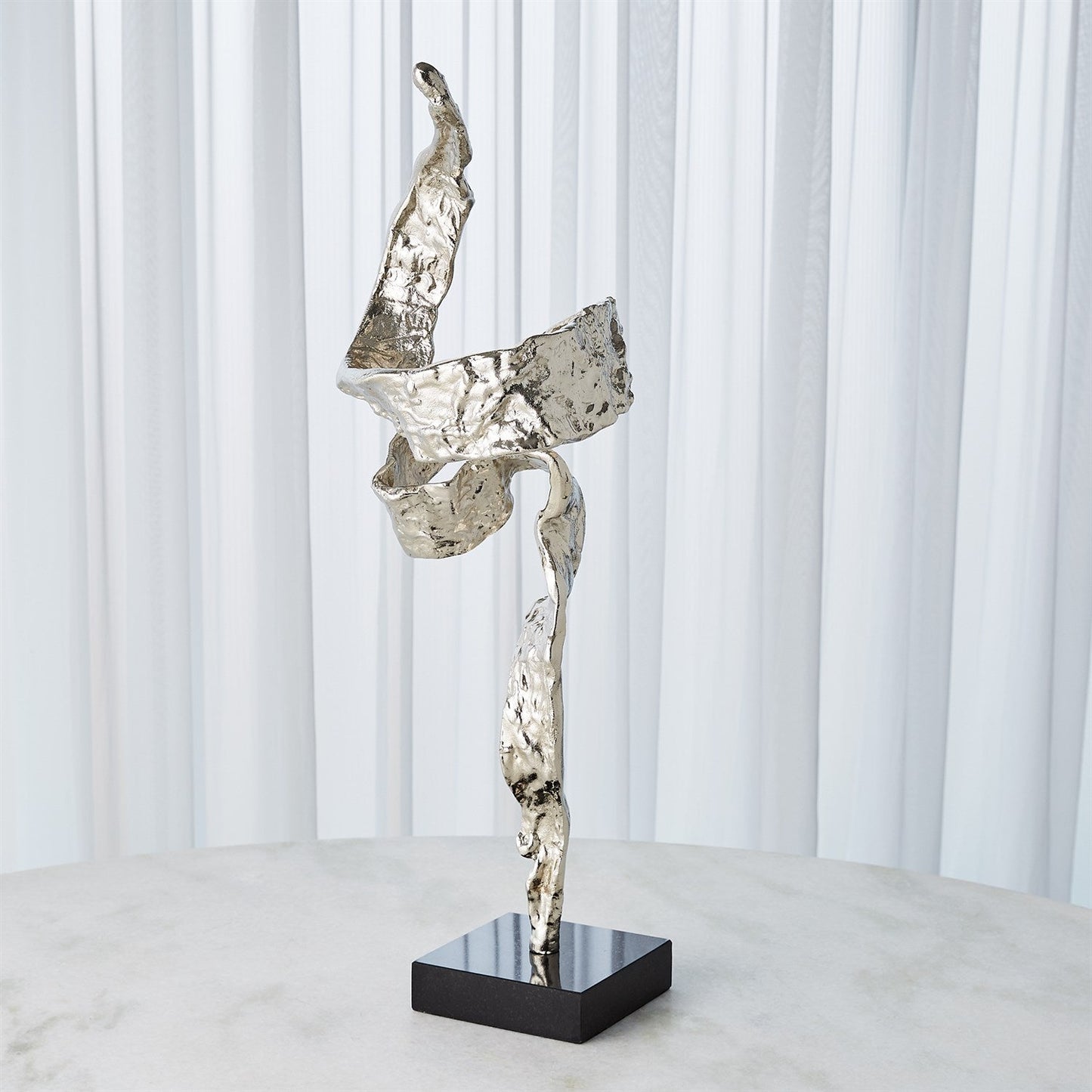 TWIST SCULPTURE- NICKEL