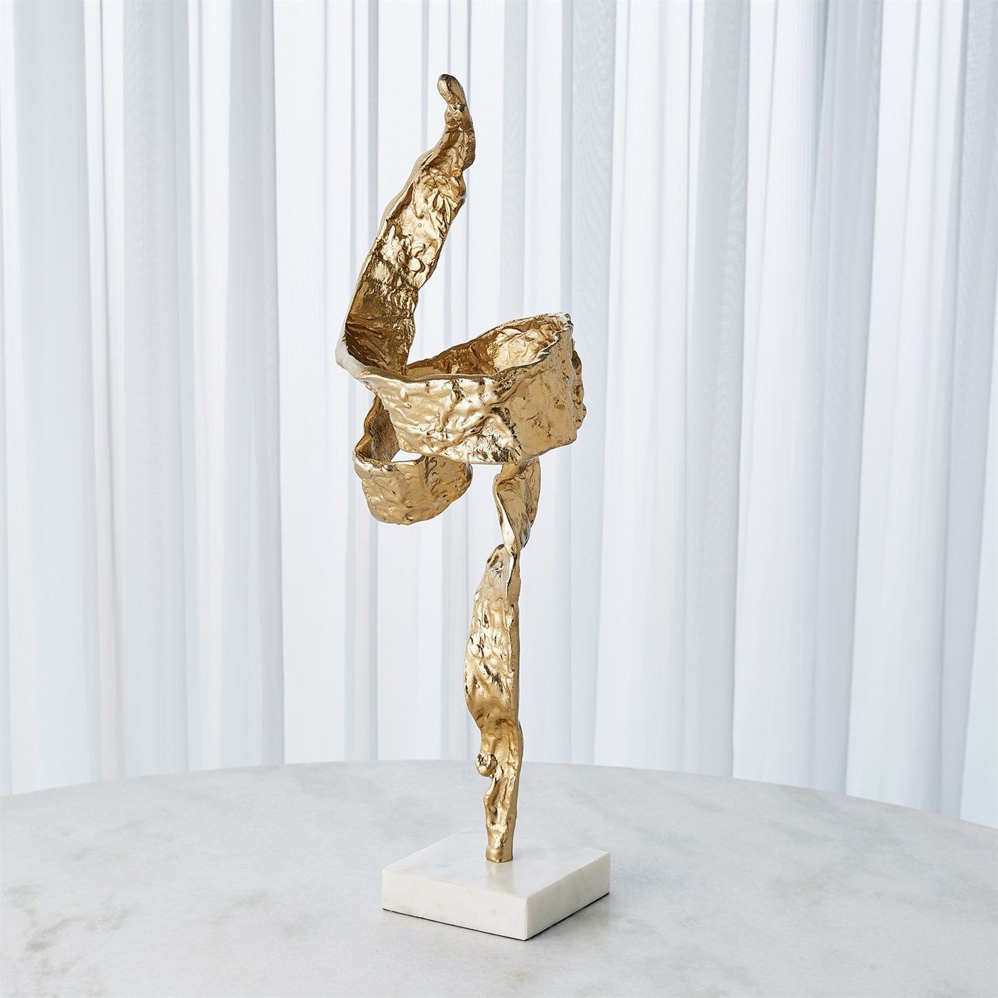 TWIST SCULPTURE- BRASS
