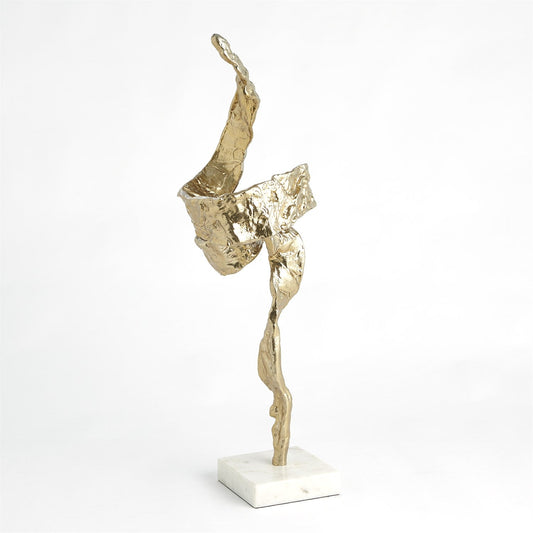 TWIST SCULPTURE- BRASS