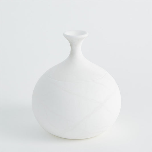 TEARDROP ALABASTER VASE- SM