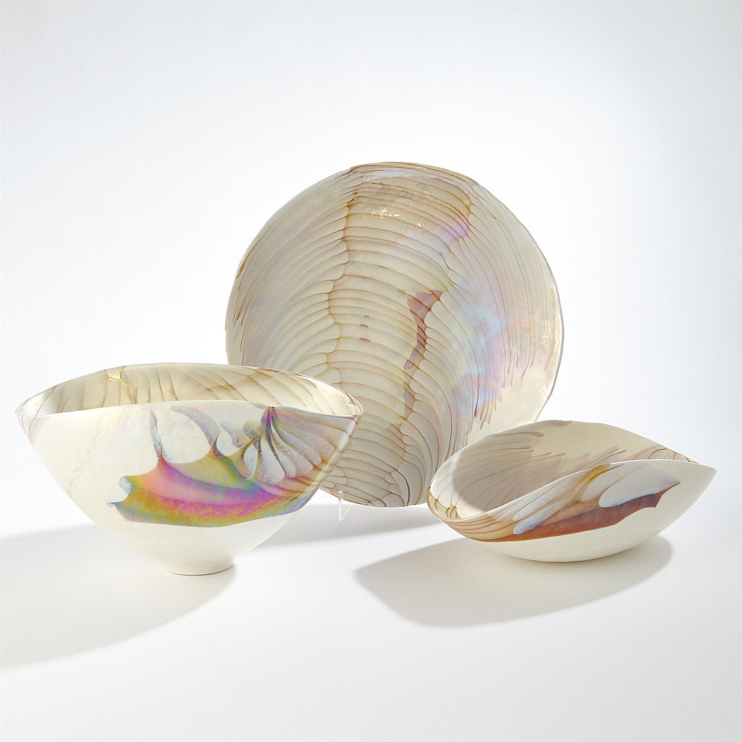 IVORY OVAL BOWL- SM