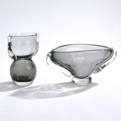 WINGED VASE- GREY