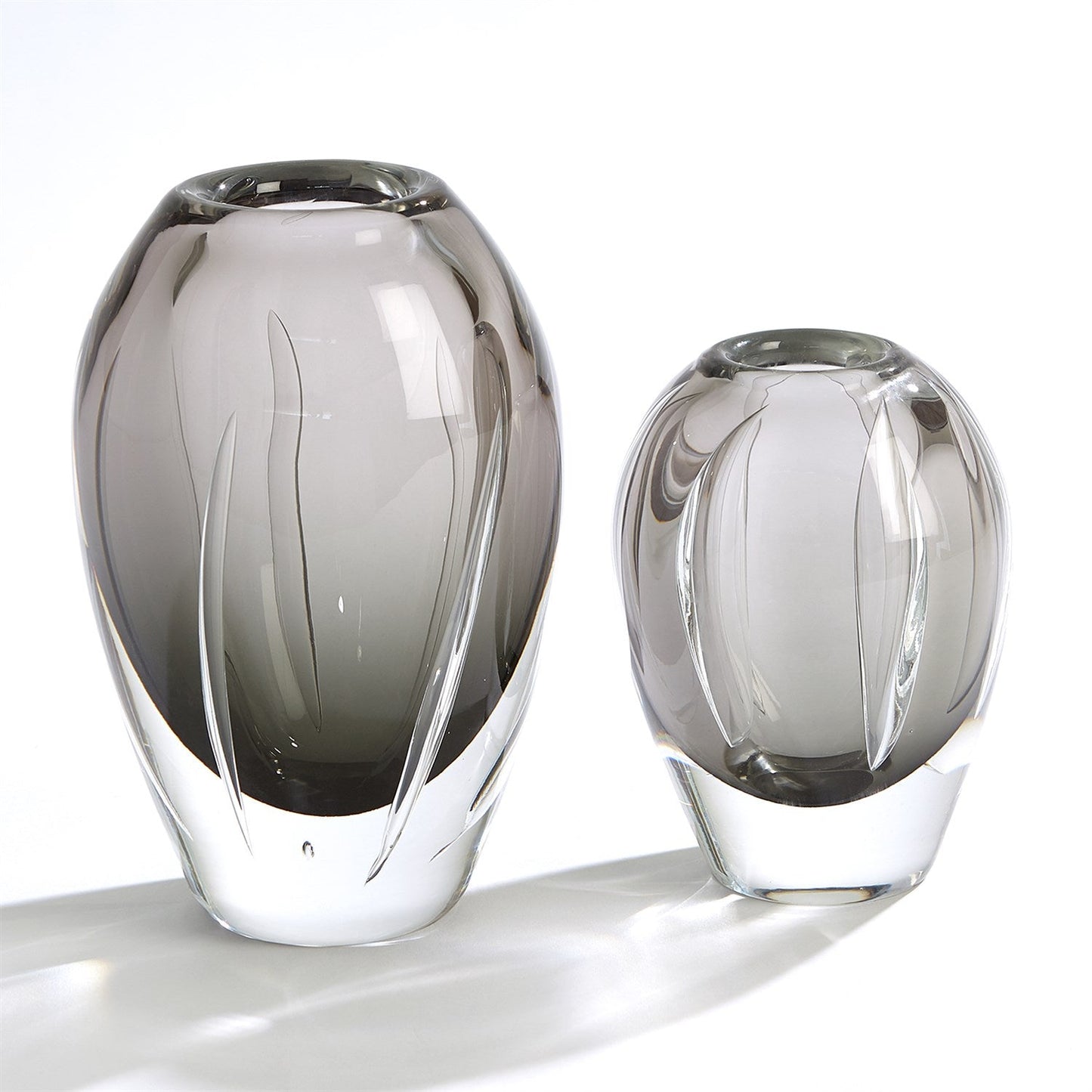SPLIT VASE GREY- LG