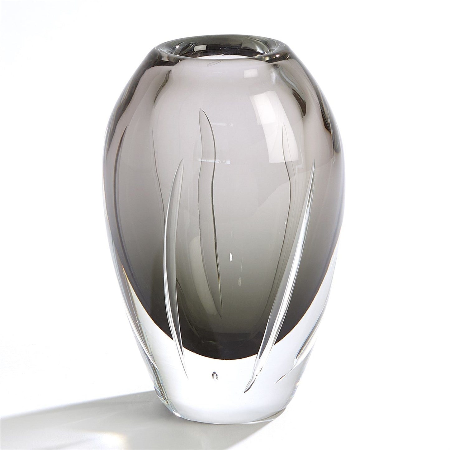 SPLIT VASE GREY- LG