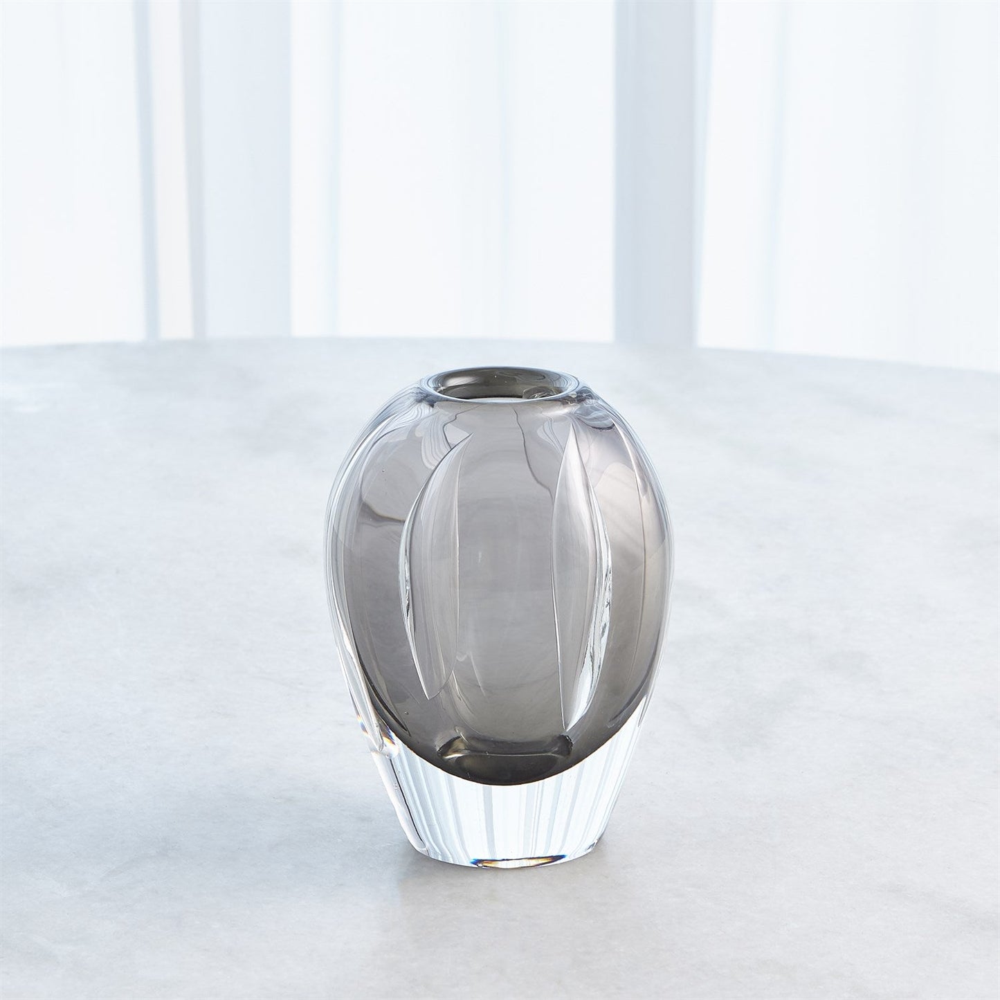 SPLIT VASE GREY- SM