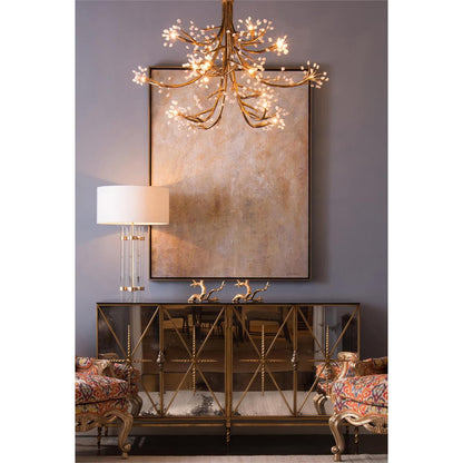 GLASS ROD TABLE LAMP