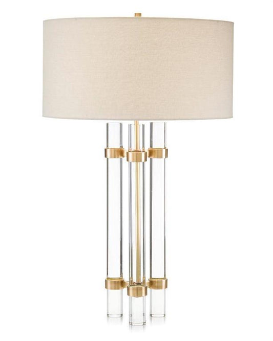 GLASS ROD TABLE LAMP