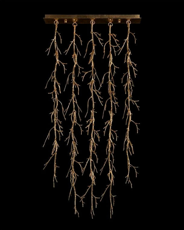 SPIKED BRANCH CHANDELIER