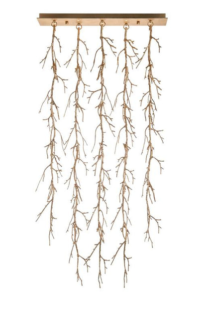 SPIKED BRANCH CHANDELIER