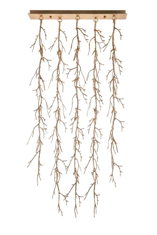 SPIKED BRANCH CHANDELIER