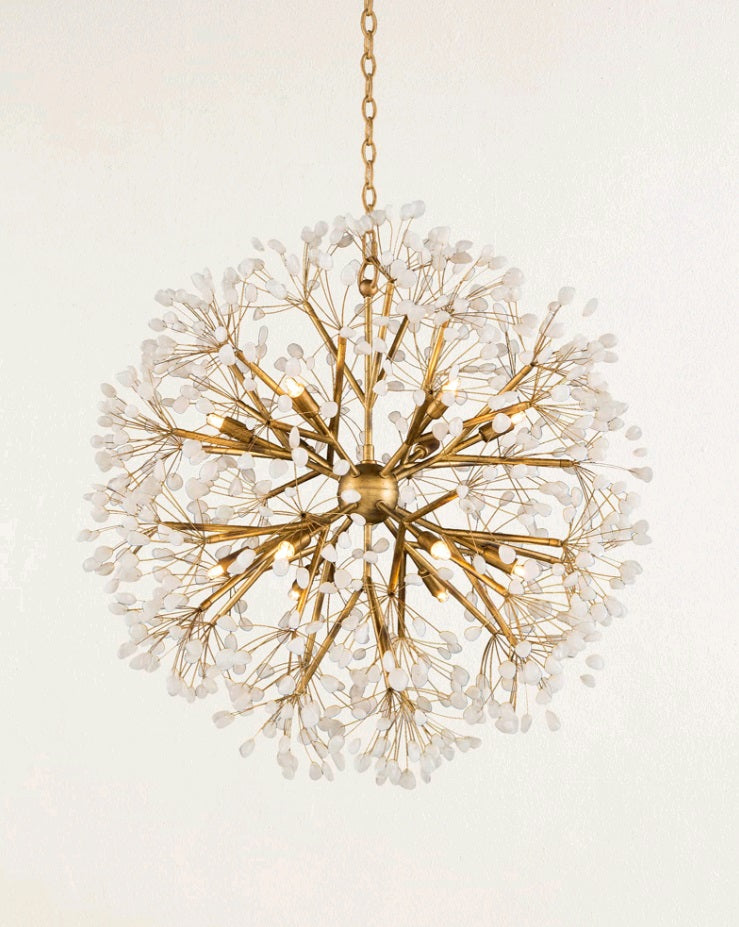 QUARTZ CHANDELIER