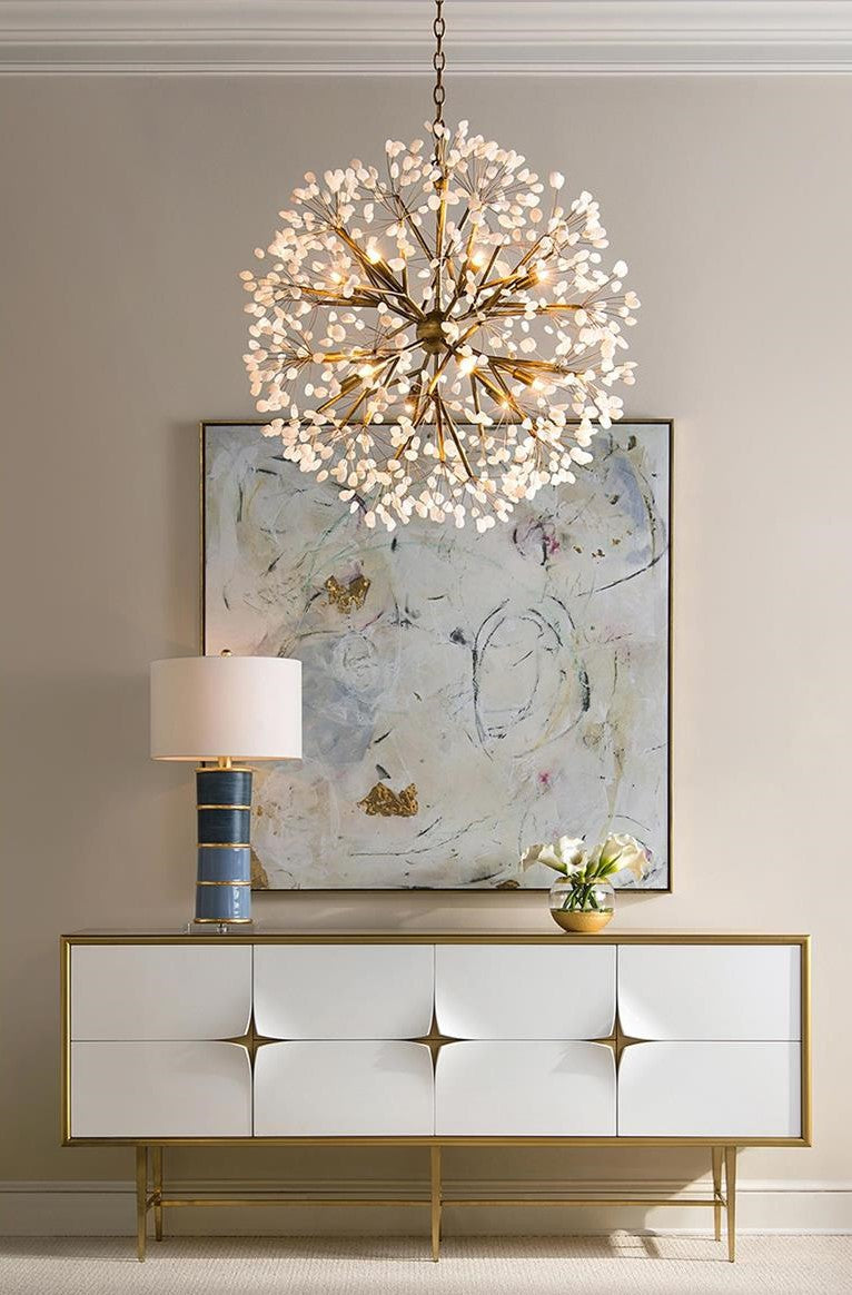 QUARTZ CHANDELIER