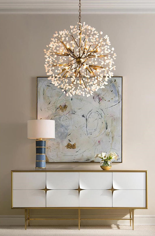 QUARTZ CHANDELIER
