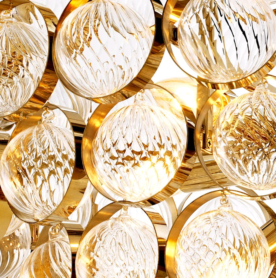 CHANDELIER OPERA GOLD FINISH