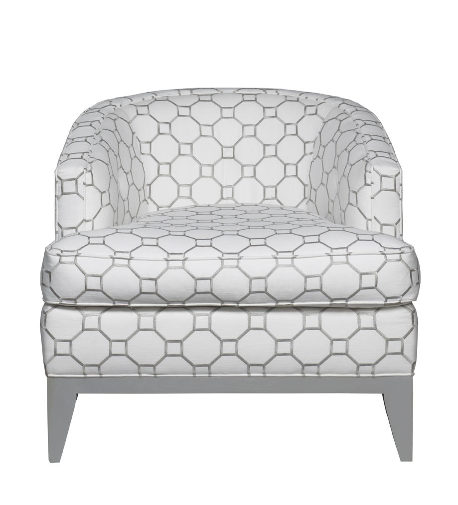 CAROLINE CHAIR- PPL GRY/ SET OF 2