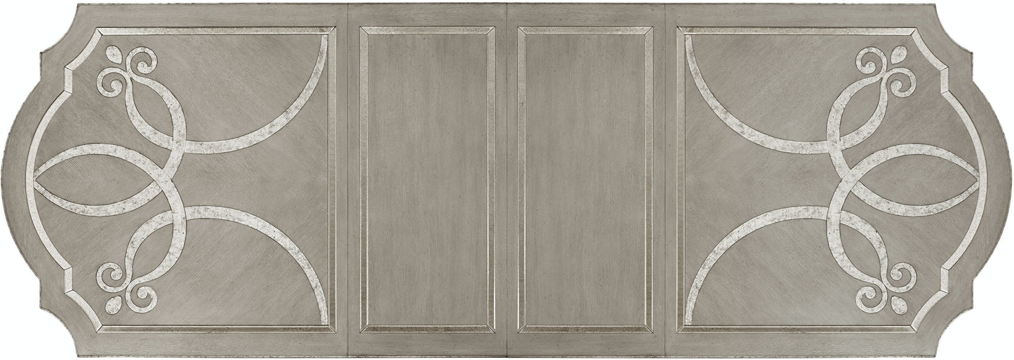 CANTON EXTENDABLE RECTANGULAR DINING TABLE